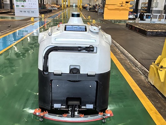 坦力工業(yè)洗地機器人：解決車站人流大，清潔不及時引發(fā)的安全危機